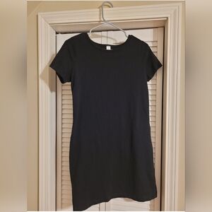Old Navy Black T-shirt Style Dress